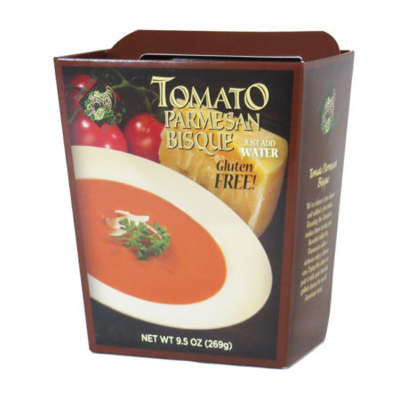 Plentiful Pantry Tomato Parmesan Bisque Soup, Plentiful Pantry, Pasta Partners, Chidester Farms, Z'Pasta, Gourmet Food Group, Intermountain Specialty Food Group