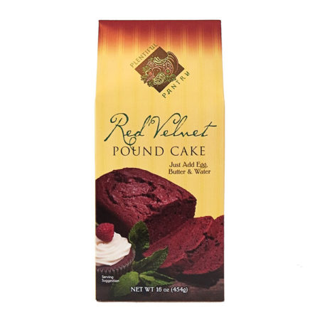 Plentiful Pantry Red Velvet Pound Cake, Plentiful Pantry, Pasta Partners, Chidester Farms, Z'Pasta, Gourmet Food Group, Intermountain Specialty Food Group