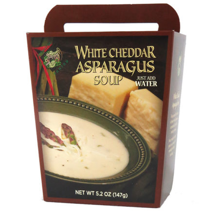 Plentiful Pantry White Cheddar Asparagus Soup, Plentiful Pantry, Pasta Partners, Chidester Farms, Z'Pasta, Gourmet Food Group, Intermountain Specialty Food Group