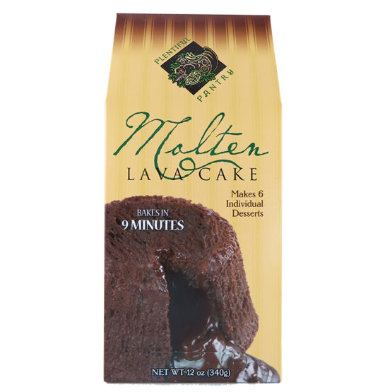 Plentiful Pantry Molten Lava Cake, Plentiful Pantry, Pasta Partners, Chidester Farms, Z'Pasta, Gourmet Food Group, Intermountain Specialty Food Group