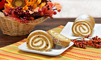 Pumpkin Cake Roll