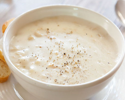 White Cheddar Clam Chowder